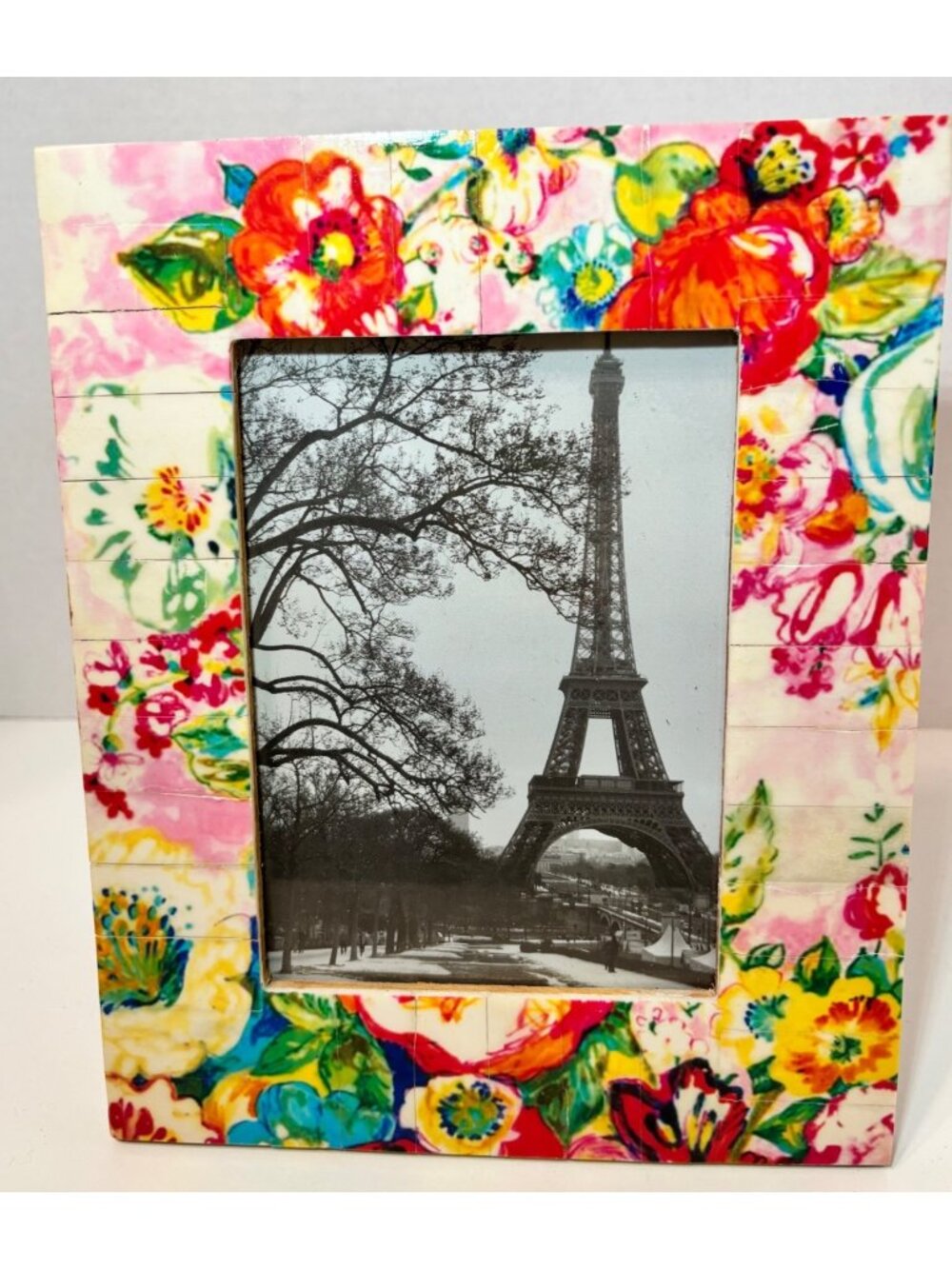 Colorful Mosaic Floral Tile Photo Frame 5x7 World Market Cost Plus